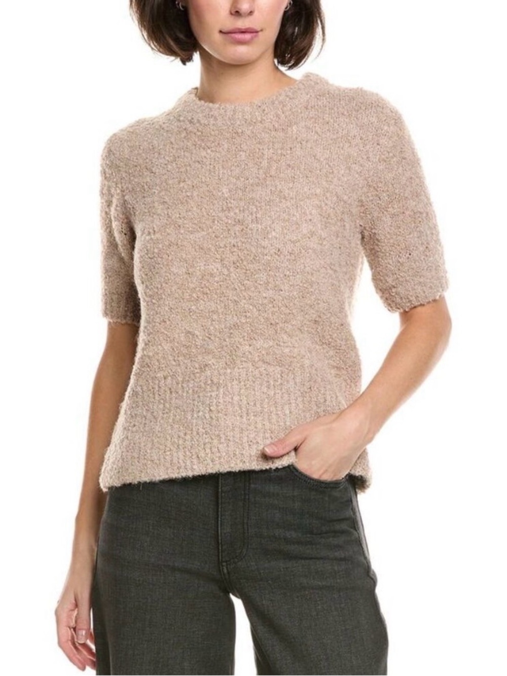 Industry Womens Wool-Blend Sweater, Beige Size XL